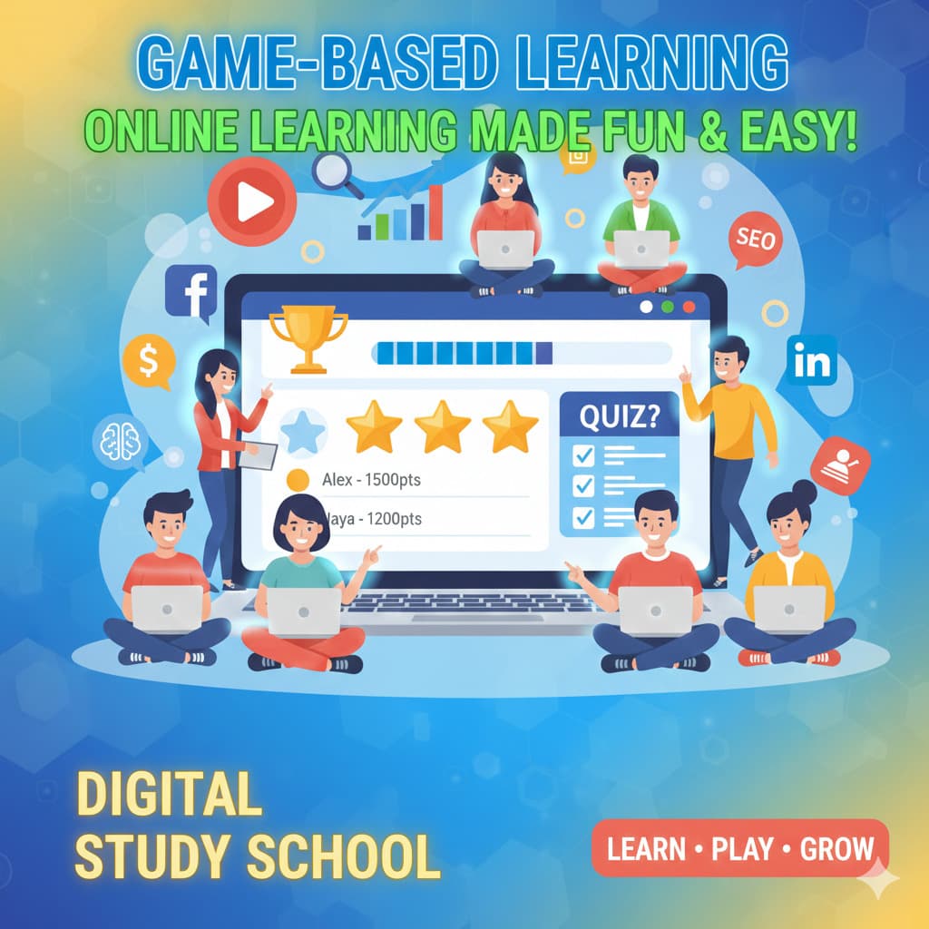 How Games Make Online Learning Fun and Easy (Even for Beginners!)