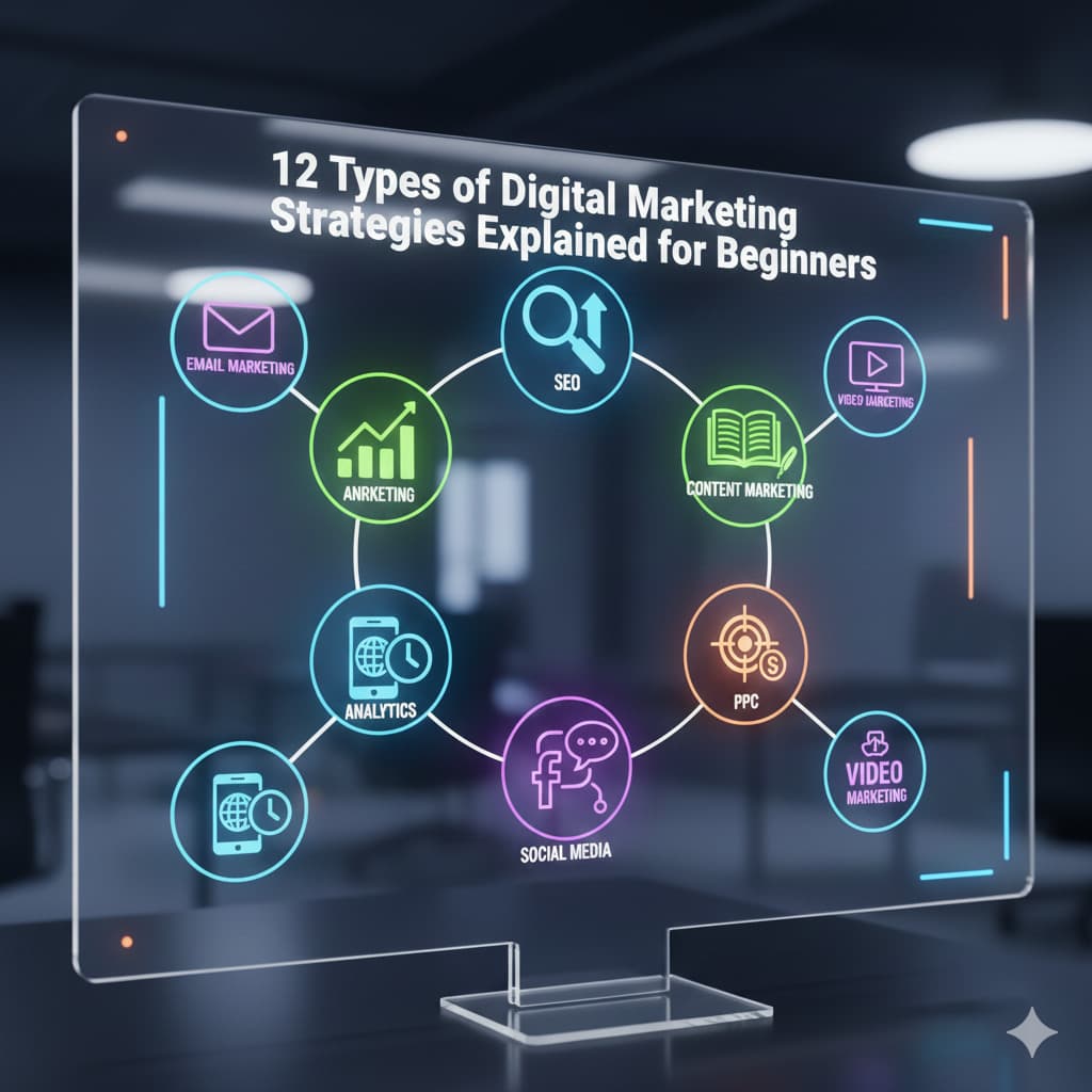 What are the 12 Types of Digital Marketing Strategies?
