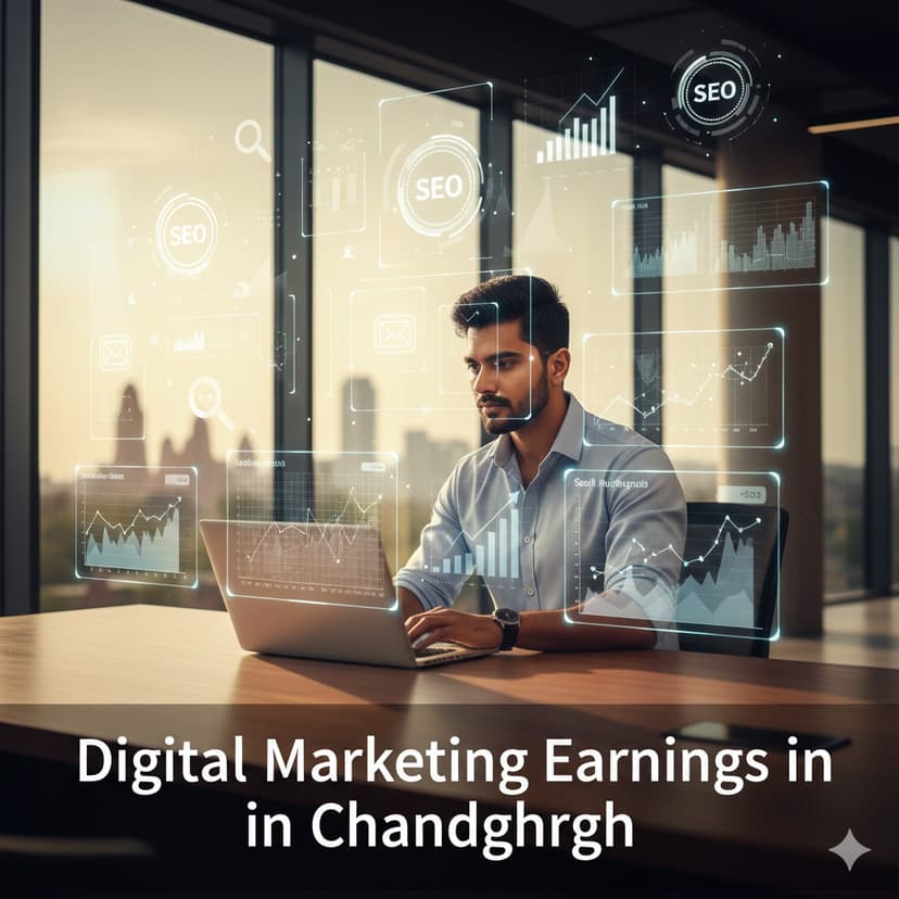 How Much Can a Digital Marketer Earn in Chandigarh?