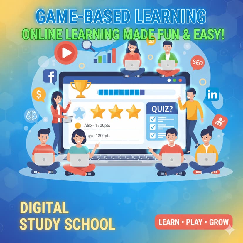 How Games Make Online Learning Fun and Easy (Even for Beginners!)