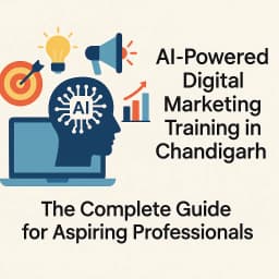AI-Powered Digital Marketing Training in Chandigarh: The Complete Guide for Aspiring Professionals
