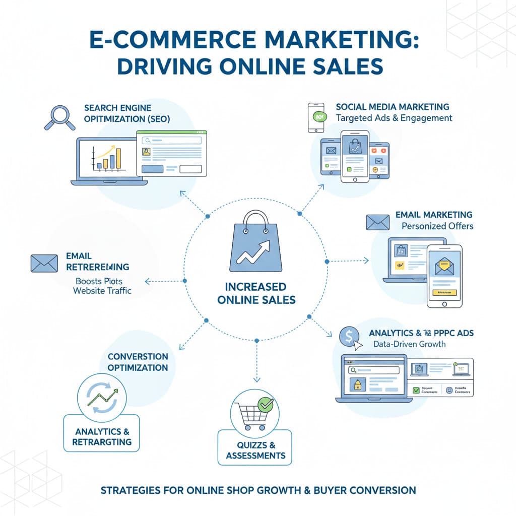 How Online Shops Get More Buyers with E-commerce Marketing