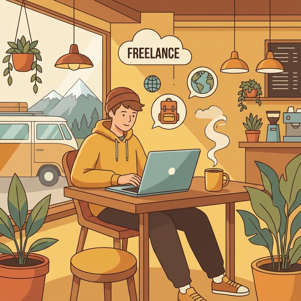 Freelancing Freedom and Digital Nomad Lifestyle