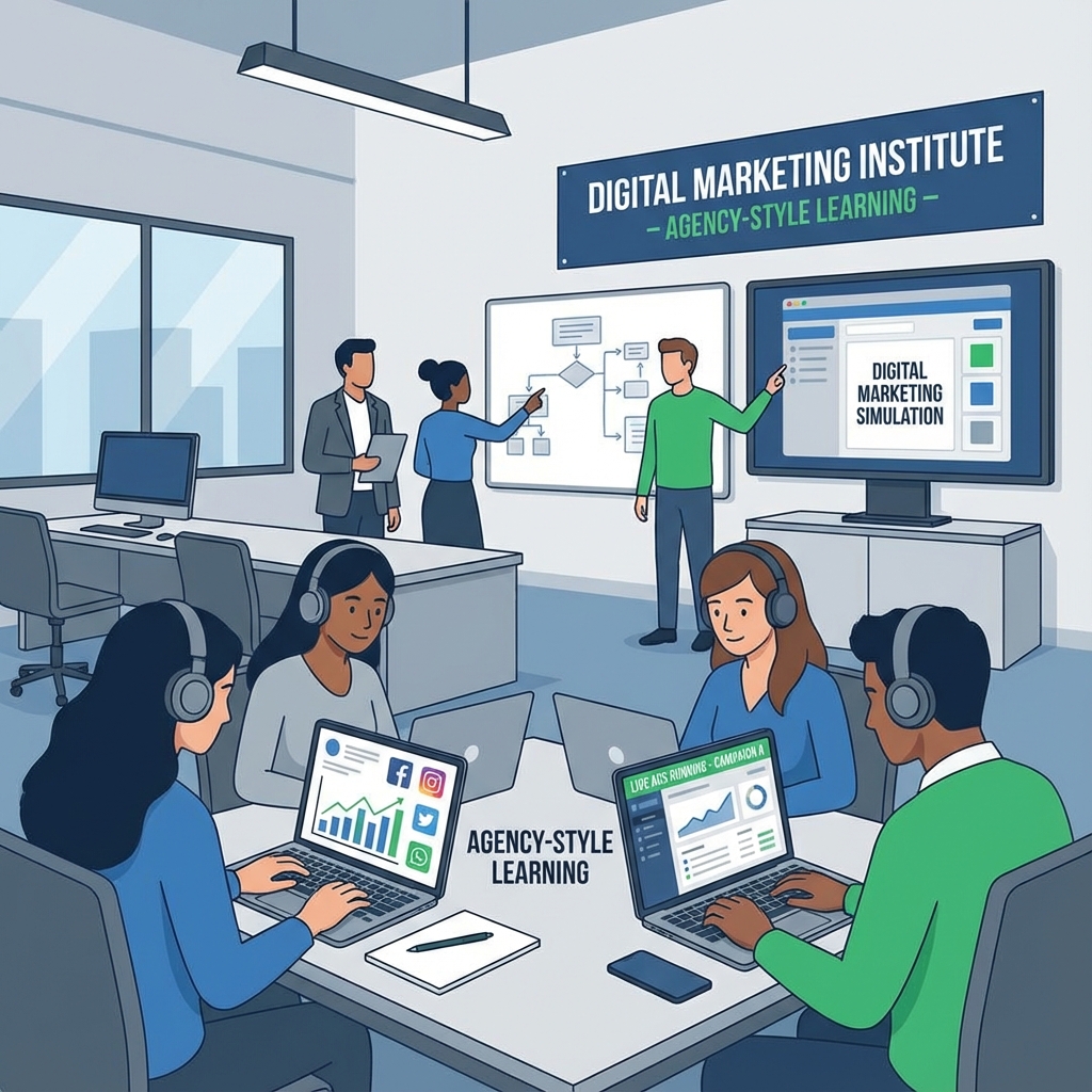 Agency-Style Learning Classroom using Live Ads